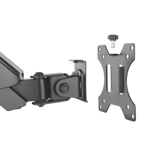 Brateck Dual Monitor Full Extension Gas Spring Dual Monitor Arm (independent Arms) Fit Most 17"-32" Monitors Up to 8kg per screen VESA 75x75/100x100 - Image 2
