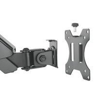Brateck Dual Monitor Full Extension Gas Spring Dual Monitor Arm (independent Arms) Fit Most 17"-32" Monitors Up to 8kg per screen VESA 75x75/100x100 - Image 2