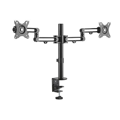 Brateck Dual Monitor Premium Aluminum Articulating Monitor Arm Fit Most 17"-32" Monitors Up to 8kg per screen VESA 75x75/100x100 - Image 3