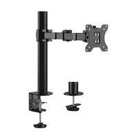 Brateck Single Monitor Affordable Steel Articulating Monitor Arm Fit Most 17"-32" Monitor Up to 9kg per screen VESA 75x75/100x100 (LS) - Image 1