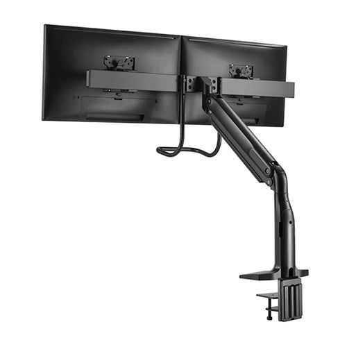 Brateck Dual Monitors Select Gas Spring Aluminum Monitor Arm Fit Most 17‘-35’ Monitors Up to 10kg per screen VESA 75x75/100x100 (LS) - Image 2