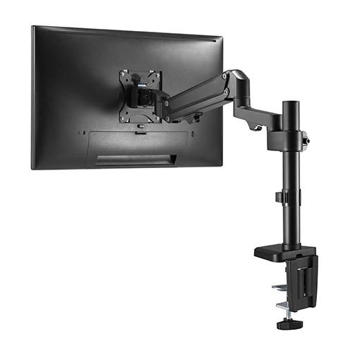 Brateck Single Monitor Heavy-Duty Aluminum Gas Spring Monitor Arm Fit Most 17" - 35" Monitors Up to12kg per screen VESA 75x75/100x100 - Image 2