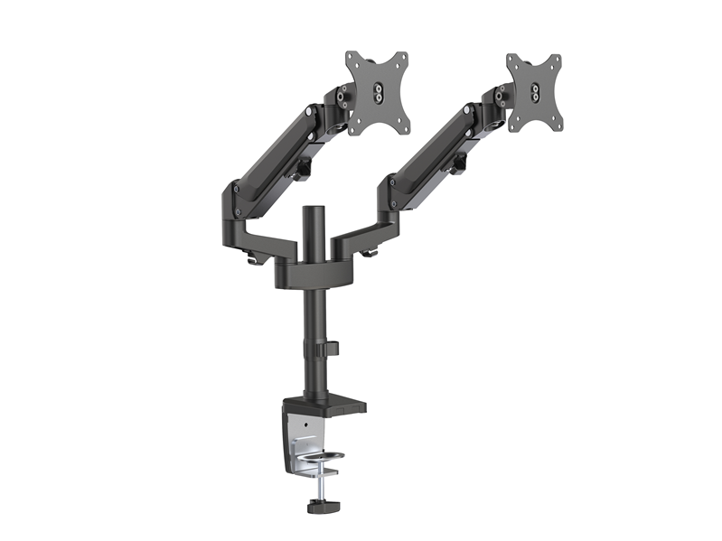 Brateck Dual Monitors Heavy-Duty Aluminum Gas Spring Monitor Arm Fit Most 17''-32'' Up to 12kg per screen VESA 75x75/100x100 (LS) - Image 5