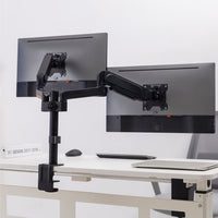 Brateck Dual Monitors Pole-Mounted Gas Spring Monitor Arm Fit Most 17"-32" Monitors Up to 9kg per screen VESA 75x75/100x100 - Image 3