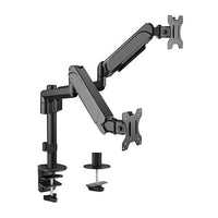 Brateck Dual Monitors Pole-Mounted Gas Spring Monitor Arm Fit Most 17"-32" Monitors Up to 9kg per screen VESA 75x75/100x100 - Image 5