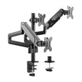 Brateck Triple Monitors Pole-Mounted Gas Spring Monitor Arm Fit Most 17"-27" Monitors Up to 7kg per screen VESA 75x75/100x100 - Image 1