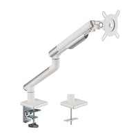 Brateck Single Monitor Premium Slim Aluminum Spring-Assisted Monitor Arm Fix Most 17"-32" Monitor Up to 9kg per screen VESA 75x75/100x100 - White - Image 5