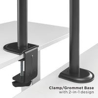 Brateck Single-Monitor Steel Articulating Monitor Mount Fit Most 17"-32" Monitor Up to 9KG VESA 75x75,100x100 (Black) (LS) - Image 3