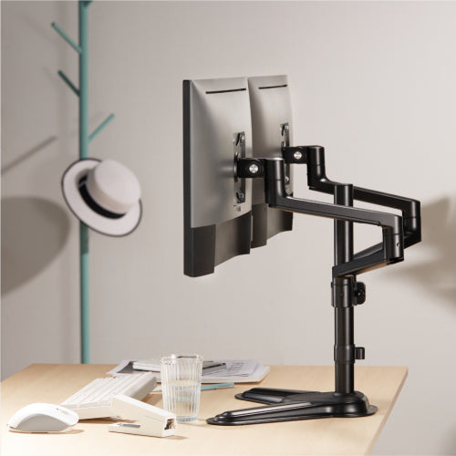 Brateck Premium Aluminum Articulating Monitor Stand Fit Most 17"-32" Monitor Weight Capacity Up to 8KG VESA 75x75,100x100 (LS) - Image 2