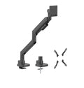 Brateck LDT87-C012-B Titan Heavy-Duty Gas Spring Monitor Arm Black,Fit Screen Size: 24"-57" Up to 27 KG - Image 1
