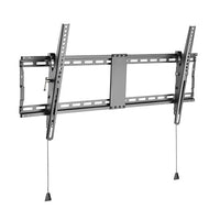 Brateck Heavy Duty Foldable Tilt TV Wall Mount For 43"-90" TVs, Weight Capacity: 70kg, 49x890x431mm, Matte Black (LS) - Image 1
