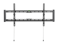 Brateck Ultra-Slim Heavy-Duty TV Wall Mount For 43"-90" up to 75KG, VESA 200x200,300x200,400x200,300x300,400x300,400x400,600x400,800x400 Black (LS) - Image 1