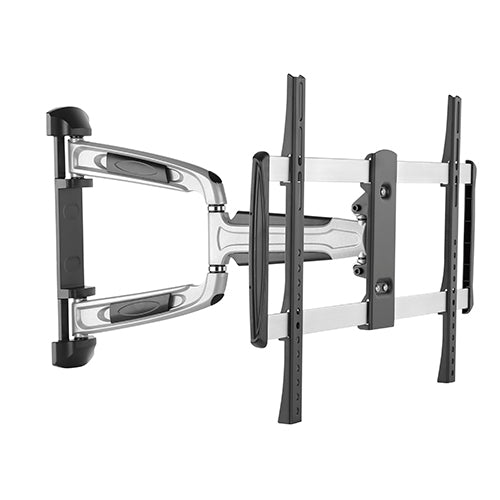 Brateck Chic Aluminum Full-Motion TV Wall Mount For 37"-70" Curved & Flat panel TVs up to 35KG, Matte Black & Metallic Grey  (LS) - Image 5