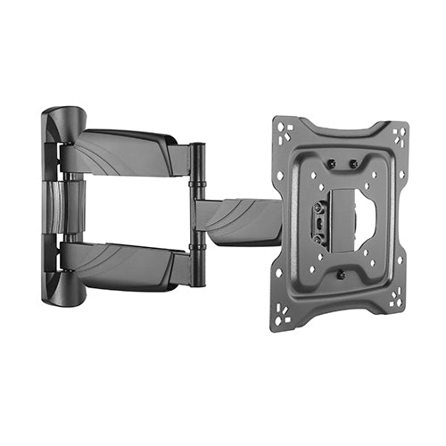 Brateck Elegant Full-Motion TV Wall Mount For 23"-42" up to 35KG, VESA Compatible: 75x75,100x100,200x100,200x200, Fine Texture Black (LS) - Image 1
