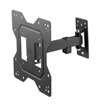 Brateck Economical Full-Motion TV Wall Mount For 23"-43" Fit Curved TV up to 30KG, VESA 100x100,100x200,200x100,200x200 Fine Texture Black (LS) - Image 2