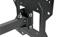 Brateck Economical Full-Motion TV Wall Mount For 23"-43" Fit Curved TV up to 30KG, VESA 100x100,100x200,200x100,200x200 Fine Texture Black (LS) - Image 3