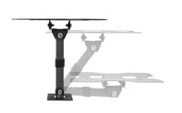 Brateck Economical Full-Motion TV Wall Mount For 23"-43" Fit Curved TV up to 30KG, VESA 100x100,100x200,200x100,200x200 Fine Texture Black (LS) - Image 4