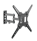 Brateck LPA68-443 Economical Full-Motion TV Wall Mount, Fit Screen Size: 23"-55" Up to 30 KG, Fine Texture Black,382x430x430mm (new) - Image 1