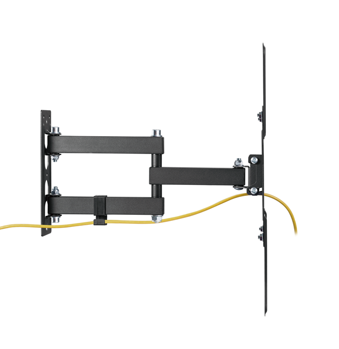 Brateck LPA68-443 Economical Full-Motion TV Wall Mount, Fit Screen Size: 23"-55" Up to 30 KG, Fine Texture Black,382x430x430mm (new) - Image 3