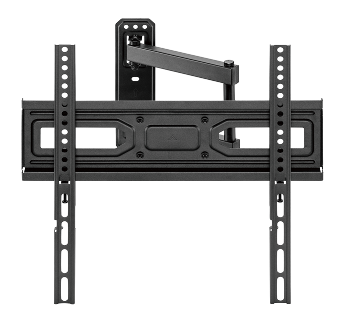 Brateck LPA78-443 Super Economy Full-Motion TV Wall Mount, Fit Screen Size: 32"-55" Up to 35 KG, Fine Texture Black,358x440x420mm (LS) - Image 5