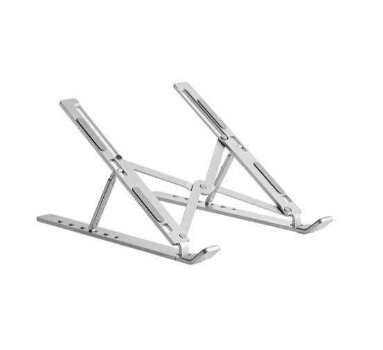 Brateck LPS03-3-03 Portable 6-Level Adjustable Aluminum Laptop Riser For most 11”-15” laptops, tablets and more (Silver) - Image 5