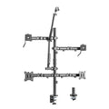 Brateck Dual-Monitor All-in-One Studio Setup Desktop Mount Fit17"-32" Weight Capacity Up to 9kg, Fit Curved Monitor (LS) - Image 1