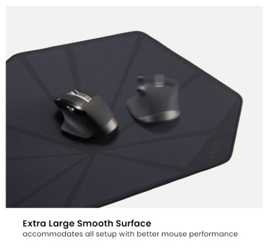 Brateck MP10-5L 1200mmx600mm Gaming Desk Pad, Level up the gaming experience, Anti-Slip Backing (LS) - Image 2
