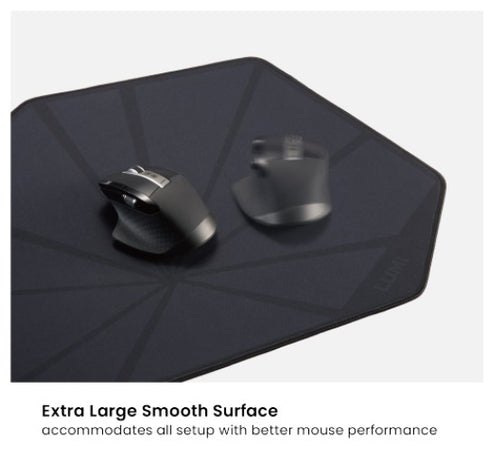 Brateck MP10-5L 1200mmx600mm Gaming Desk Pad, Level up the gaming experience, Anti-Slip Backing (LS) - Image 2