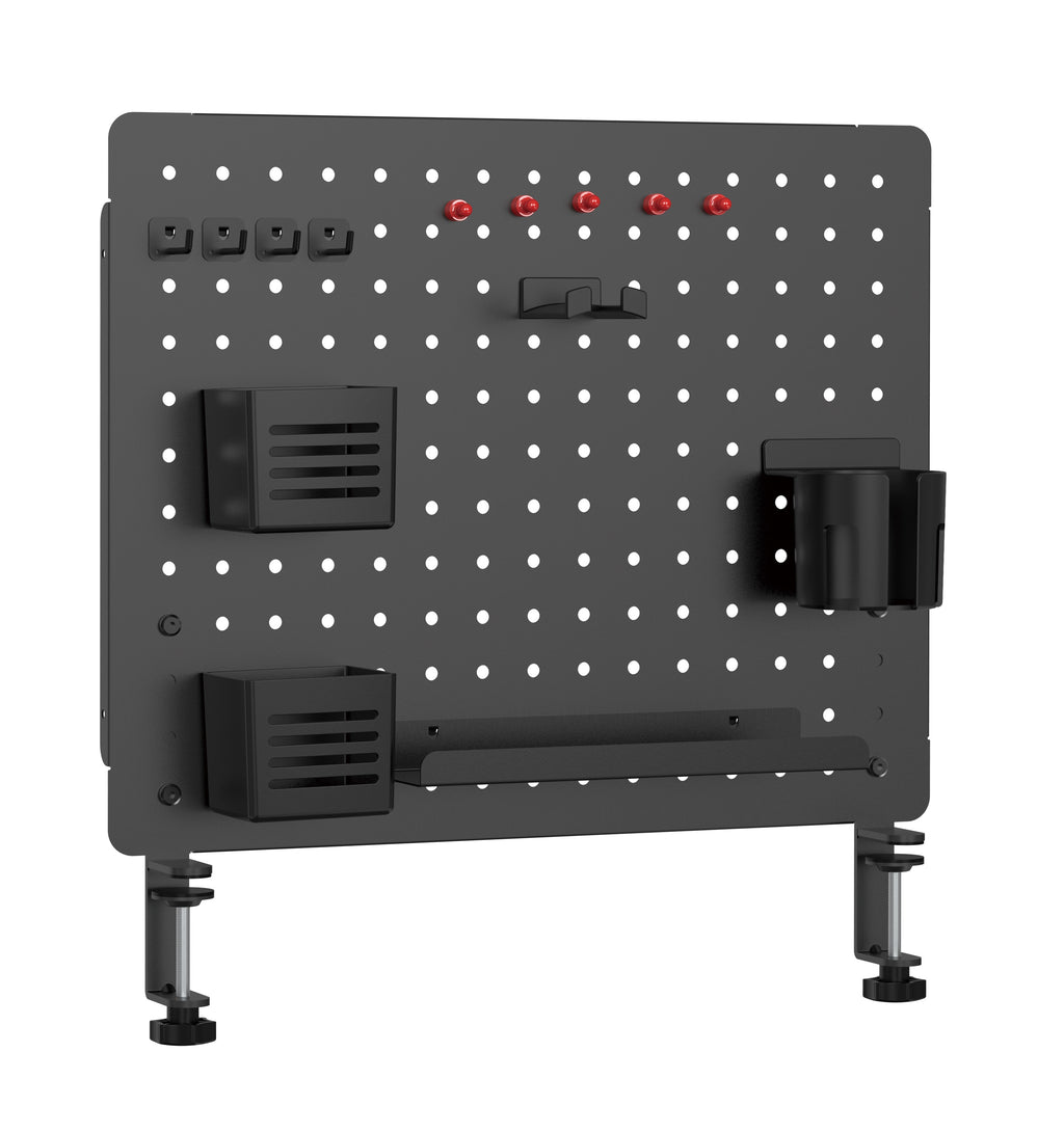 Brateck Desktop Storage Bracket, Clamp Mounting Design: firmly attaches to the table, providing great stability (LS) - Image 1