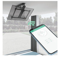 Brateck PLB-M0546AI Smart Flip Down TV Ceiling Mount Powered by TUYA Support most 32" ~ 70" TVs (Black) (LS) - Image 2