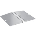 Brateck Two-Sided Aluminum Wheelchair Threshold Ramp, Silver Color, 1114x920x60mm, Weight Capacity 300kg (LS) - Image 1