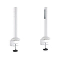 Brateck Slatwall Desk Mounting Pole,Work with Slatwall Panel for Creating Desk-Mounted Slat Wall System( Two poles included) (LS) - Image 1