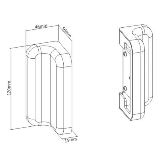 Brateck Slatwall Wall Mounting Plate,Work with Slatwall Panel for Creating Wall-Mounted Slat Wall System (LS) - Image 2