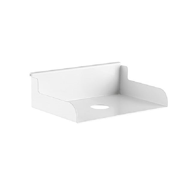 Brateck File Holder, Weight Capacity 3kg-Matte White, 180x120x55mm, Weight Capacity: 3kg (6.6lbs )(LS) - Image 4