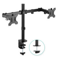 mbeat® activiva ErgoLife Dual Monitor Screen Double Joint Monitor Arm Detachable VESA 360° Rotary Two Mounting Options Net Weight: 4.3kg (LS) - Image 1