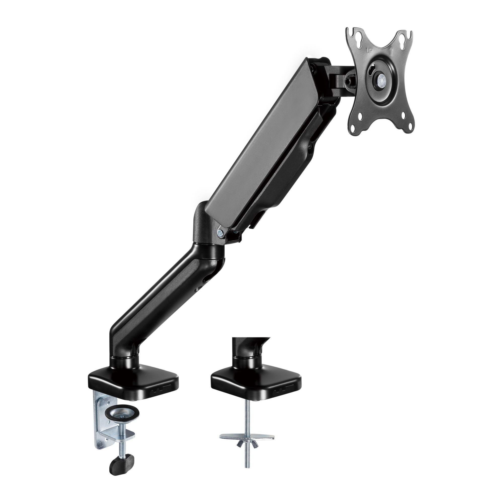 (LS) mbeat® activiva ErgoLife Single Monitor Screen Steel Gas Spring Monitor Arm Fit Screen Screen:17” - 32" Two Mounting Options Net Weight11.5kg" - Image 1