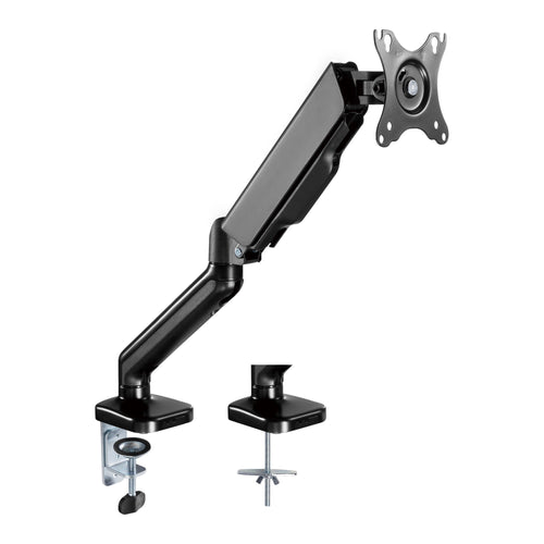 (LS) mbeat® activiva ErgoLife Single Monitor Screen Steel Gas Spring Monitor Arm Fit Screen Screen:17” - 32" Two Mounting Options Net Weight11.5kg" - Image 1