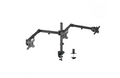 (LS) mbeat® activiva Triple-Screen Articulating Monitor Arm Ideal for a seamless triple monitor setup (13”-27”), it offers flexible positioning - Image 1
