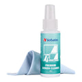 Verbatim Premium Screen  Cleaning Kit - 60ml. Laptop, Phone, Tablet, Monitors, Screens, Glass. Antibacterial - Image 1