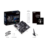 ASUS AMD B550M PRIME B550M-A WIFI II (Ryzen AM4) Micro-ATX Motherboard, DDR4, Dual M.2, PCIe 4.0, Wi-Fi 6, 1 Gb Ethernet, HDMI, DVI-D, D-Sub, SATA 6G - Image 4
