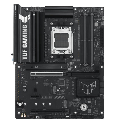 ASUS AMD B650E TUF GAMING B650E-E WIFI (AM5) ATX Motherboard, DDR5(4x), 8+2+1 Power Stages, PCIe 5.0, 3x M.2, Front 10Gbps USB-C, 2.5Gb LAN, Wi-Fi 6E - Image 1
