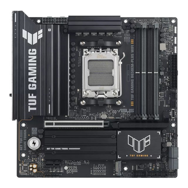 ASUS AMD TUF GAMING B650EM-PLUS WIFI (AM5) Micro-ATX Motherboard, DDR5 256GB, 1x PCIe 5.0 x16, 3x M.2, 4x SATA, Wi-Fi 6E, 2.5Gb LAN, 1x HDMI, 1x DP - Image 5