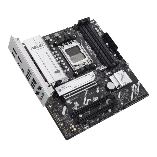 ASUS AMD PRIME B840M-A WIFI-CSM (AM5) Micro-ATX Motherboard, DDR5 256GB, 1x PCIe 4x16 slot, 3x M.2 slots, 4x SATA, Wi-Fi 6E, 2.5Gb LAN, HDMI, DP - Image 3
