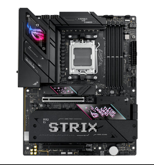 ASUS AMD ROG STRIX B850-E GAMING WIFI (AM5) ATX Motherboard, DDR5 256GB, 1x PCIe 5.0 x16 slot, 5 xM.2 slots, 4x SATA, Wi-Fi 7, Realtek 5Gb Ethernet - Image 1