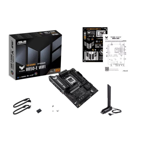 ASUS AMD TUF GAMING B850-E WIFI (AM5) ATX Motherboard, DDR5 256GB, PCIe 5.0 x16, 3x M.2, 4x SATA, Wi-Fi 6E, 2.5Gb LAN, 1x HDMI, 1x DP - Image 4