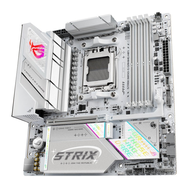 ASUS AMD ROG STRIX B850-G GAMING WIFI (AM5) Micro-ATX Motherboard, DDR5 256GB, PCIe 5.0, 4× M.2, Wi-Fi 7, 2.5GbE, Bluetooth 5.4 - Image 2