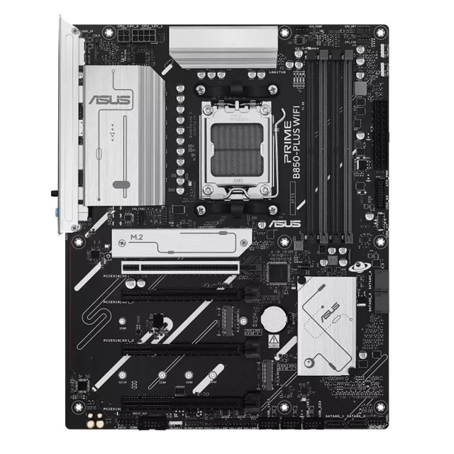 ASUS AMD PRIME B850-PLUS WIFI-CSM (AM5) ATX Motherboard, DDR5 256GB, 1x PCIe 5.0 x16, 3x M.2 slots, 4x SATA, Wi-Fi 6E, 2.5Gb LAN, 1x HDMI, 1x DP - Image 1