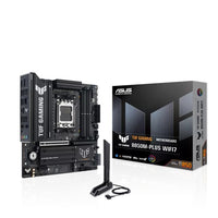 ASUS TUF GAMING B850M-PLUS WIFI7, AM5,B850,4DDR5 256GB,PCIe5.0,M.2x3,WiFi7,BT5.4,2.5GbE,USB20G,DP,HDMI,mATX,3yr wty - Image 1