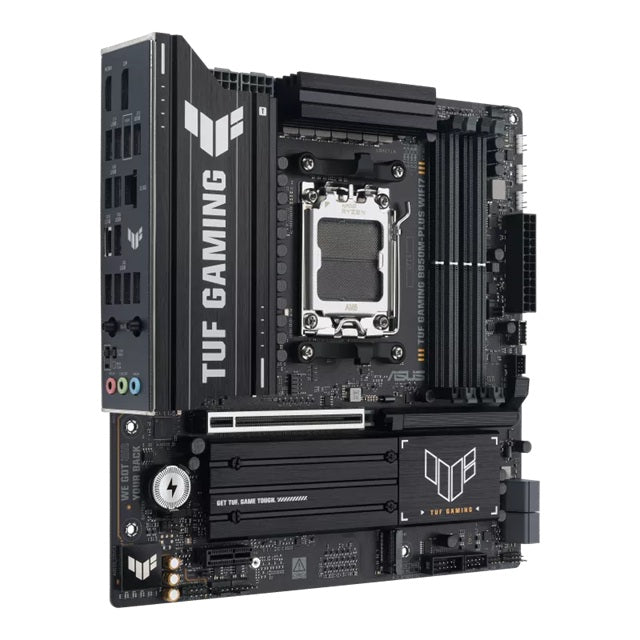 ASUS TUF GAMING B850M-PLUS WIFI7, AM5,B850,4DDR5 256GB,PCIe5.0,M.2x3,WiFi7,BT5.4,2.5GbE,USB20G,DP,HDMI,mATX,3yr wty - Image 3
