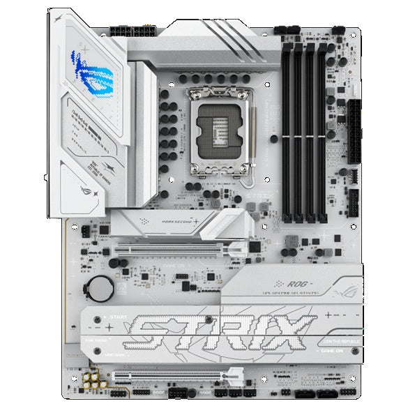 ASUS ROG STRIX B860-A GAMING WIFI  LGA1851 ATX Motherboard 256GB, DDR5, 1 x PCIe 5.0, 4 x M.2 slots, 4 x SATA. WiFi 7, 1 x HDMI, 1 x DP - Image 1